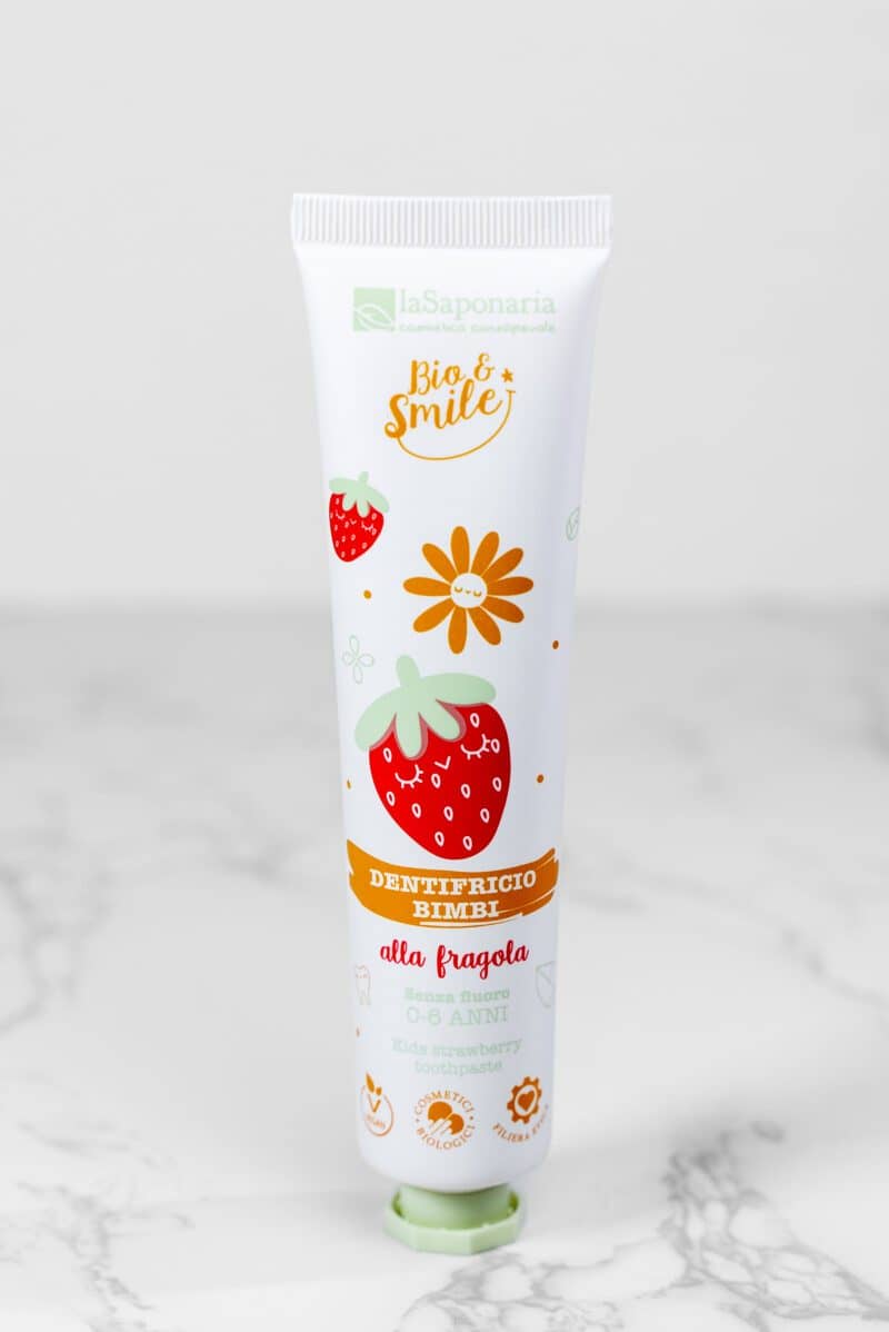 La Saponaria - dentifricio bimbi alla fragola 75 ml
