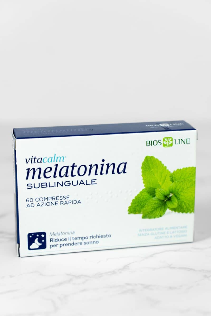 Biosline- Vitacalm melatonina sublinguale- 60 cpr ad azione rapida