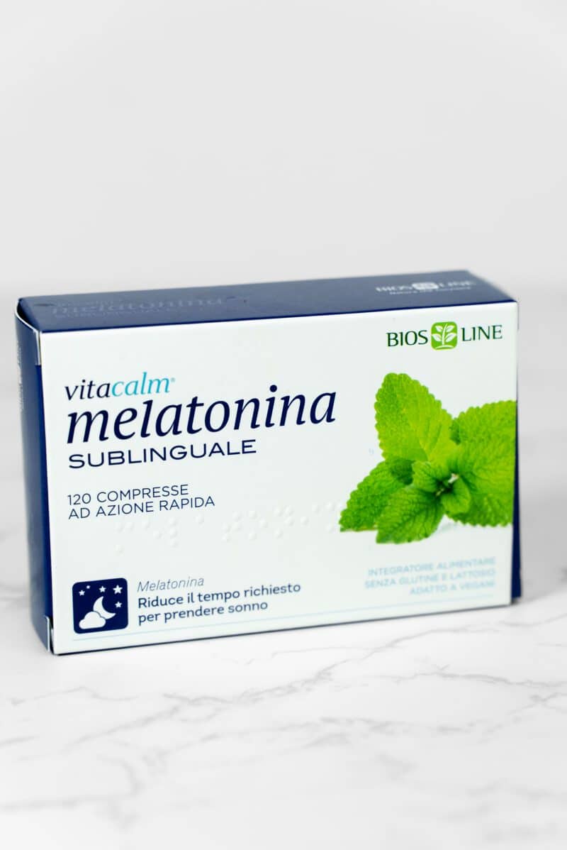 Biosline - VitaCalm Melatonina Sublinguale 120 compresse sublinguali
