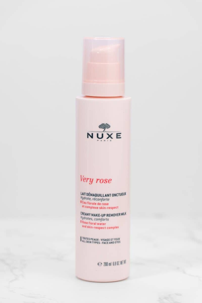 nuxe very rose latte detergente struccante 200ml