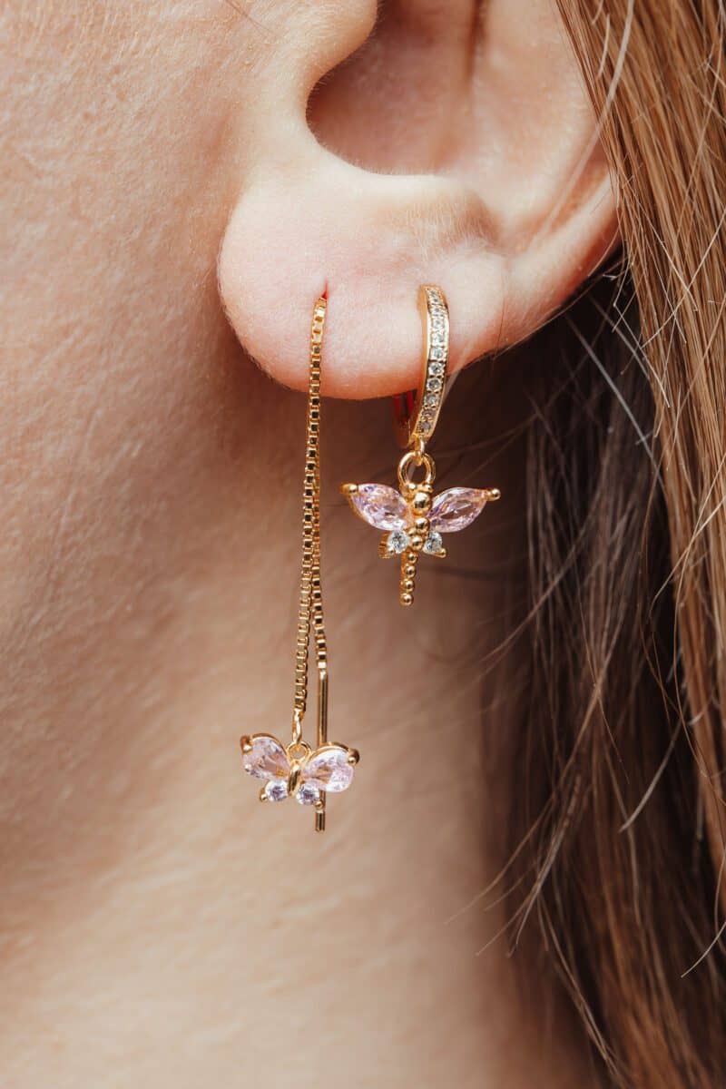 Cecilia jewels - orecchino Farfallina