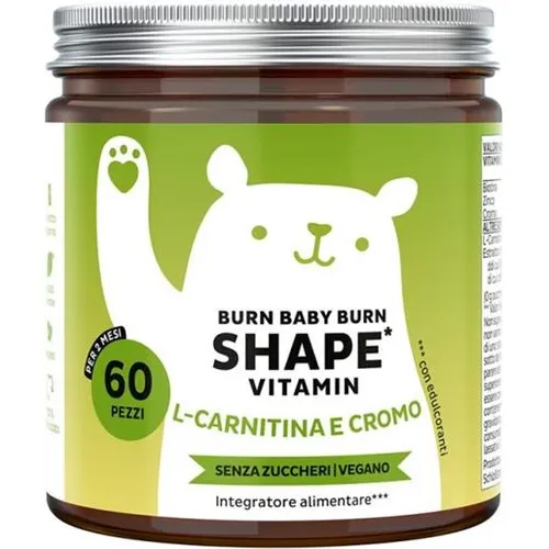 bears whit benefits-burn baby burn shape vitamin carnitina e cromo-60 cp