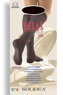 Solidea Gambaletto unisex 70 den coprente, a compressione graduata 12/15 mmHg